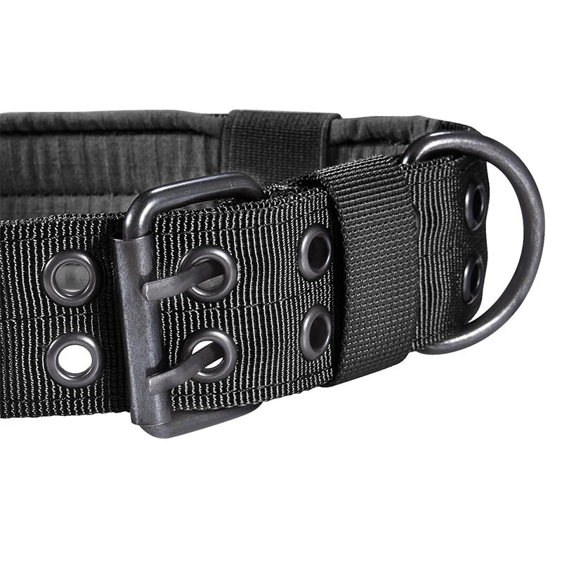 1Pc Medium to Large Nylon Tactical Pet Dog Collar - Adjustable and Durable, Suitable for Medium and Large Dogs.
